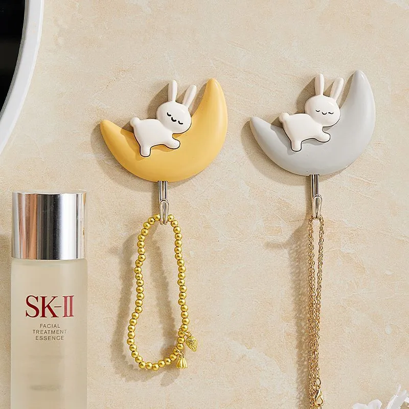 Wall Decorative Entryway Door Bathroom Multi-Function Self Adhesive Hanger Hook School & Nursery Stacking Plastic Stool