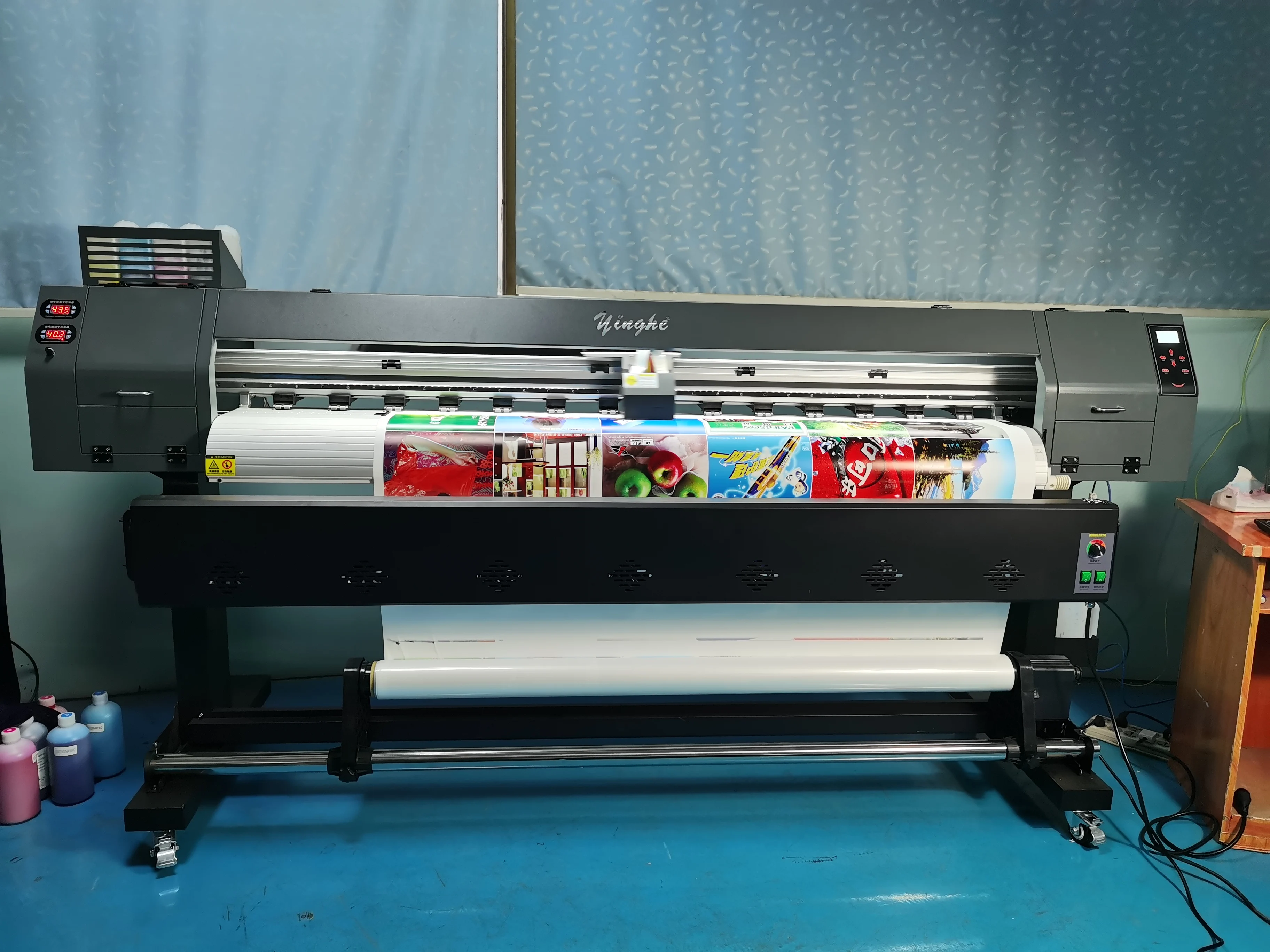 Yinghe 1800A Large Format Printer Flex Banner Eco Solvent Printer