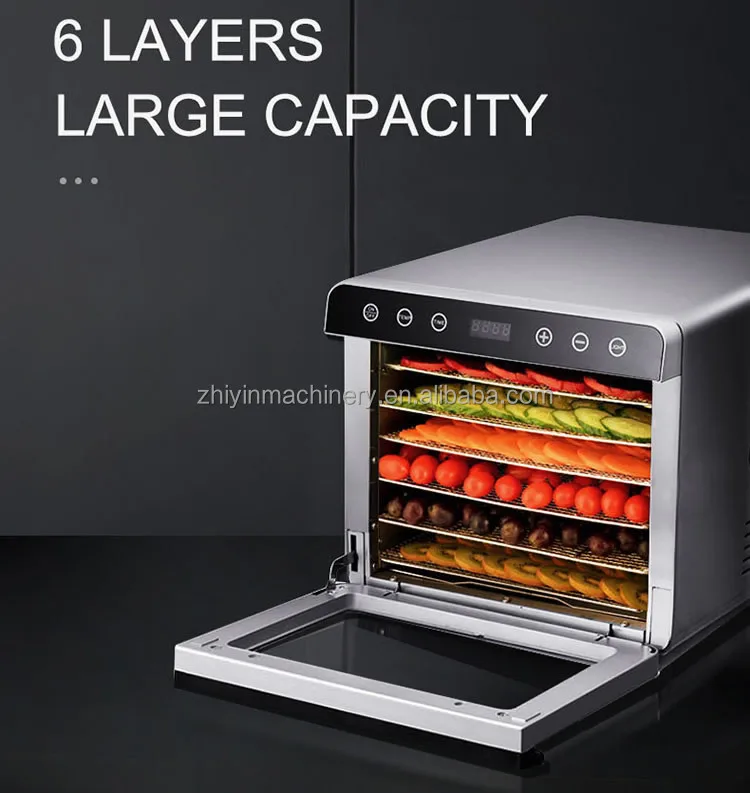 1/2/4 независимых шкафов коммерческих 304 из нержавеющей стали клубника ананас обезвоживатель машина