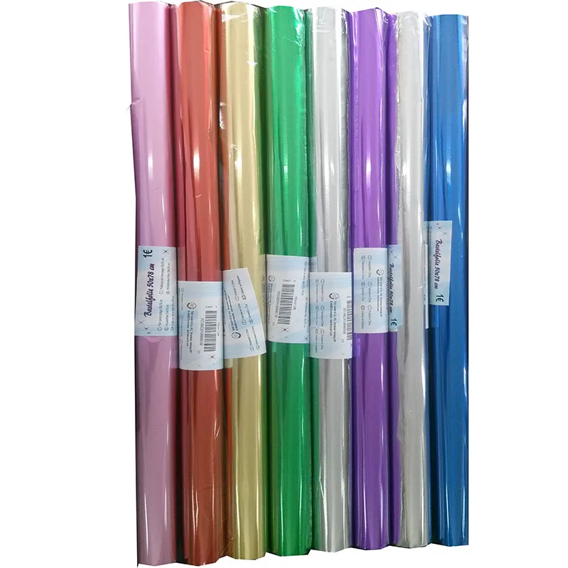 colorful printed aluminum foil laminate metallic paper