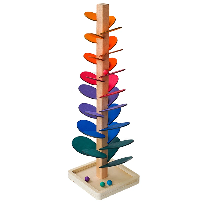 Rainbow music tree game color cognition early education fun assembly toy