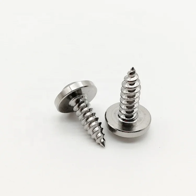 Hex flange head Gr5 titanium self-tapping screw