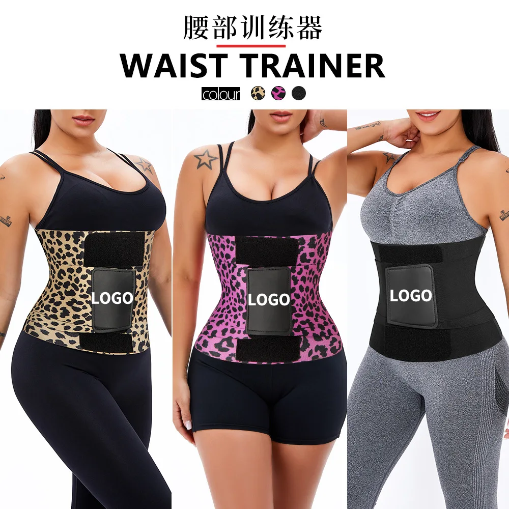 Hot sales sports women body shaper waist wrap trimmers trainer high quality exercise belt waist support