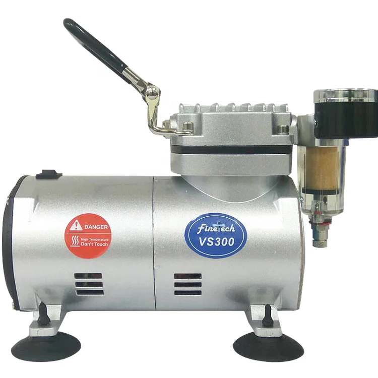 Насос вакуумный бесшумный 110/220 В безмасляный вакуумный насос