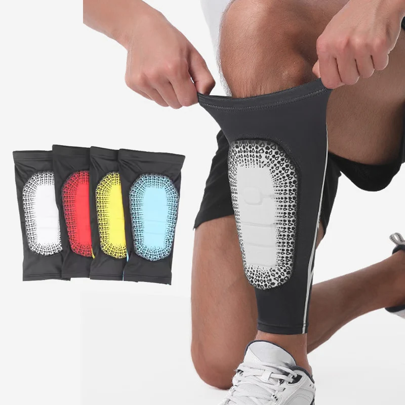 multi color breathable elastic football outdoor sport leg strap shin splint brace support pad soccer calf compression sleeves