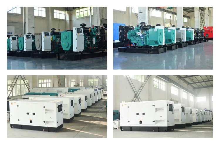 500 kw powered by Cumins engine 650 kva diesel generator with ATS and control system