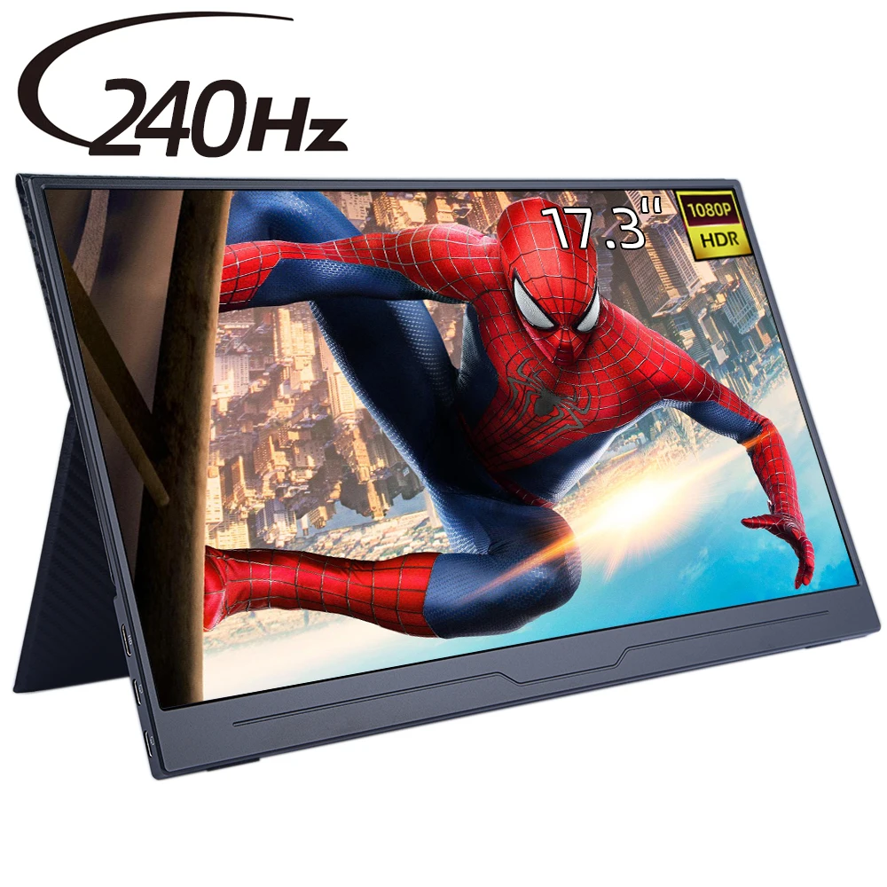 FHD 1920*1080P 240 Гц монитор игровые мониторы 240 Гц 17,3 Inch монитор 240 Гц игровой с портом Type-C для PS5 ПК