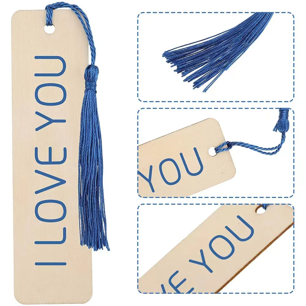 Handmade Bookmark wooden bookmark Cute unique small Bookmarks simple origami book mark