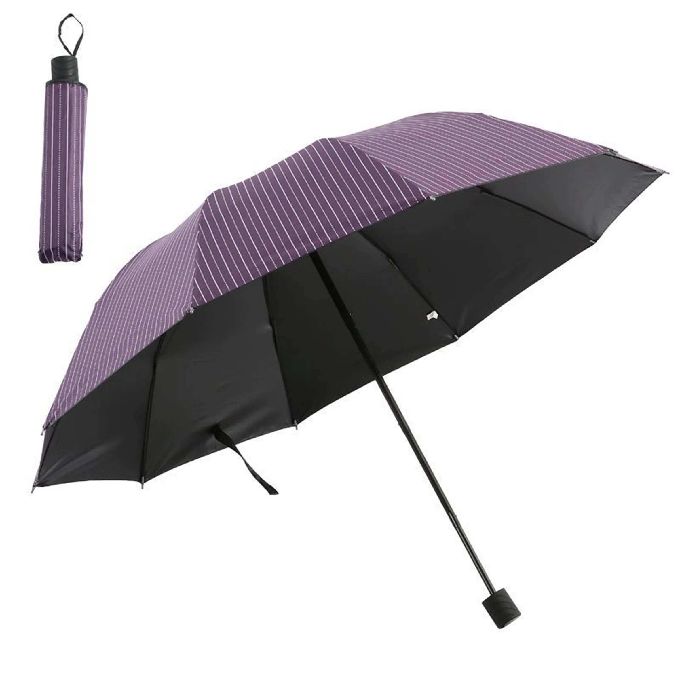 Rose powder color False Double canopyTravel,Umbrella Rain and wind Proof Sturdy Compact super 8k umbrella/