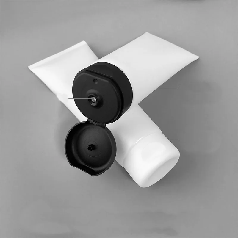 Пластиковые Пустые Квадратные тубы под заказ, пустые косметические мягкие тубы из полиэтилена 120 мл 150 мл 200 мл 250 мл 300 мл для упаковки крема для рук, лосьона