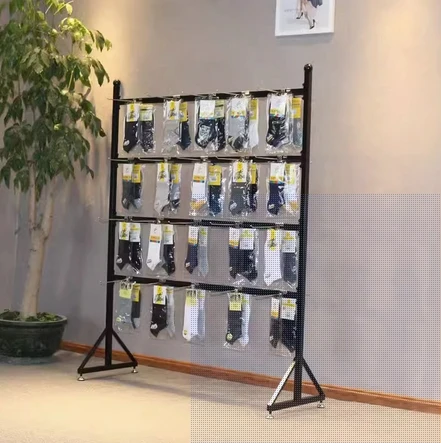 Hot Sales Nakajima Floor Mmulti-functional Gloves Socks Underwear  Iron Display Racks Multi-color Wrought For Retail Stores