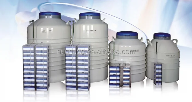 Liquid Nitrogen Semen Cryogenic Storage Tank Container