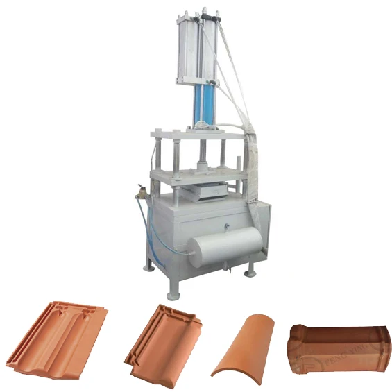 Semi-automatic High Profit 12000 Pcs/8h Clay Roof Tiles Making Machines Cement Tile Machines