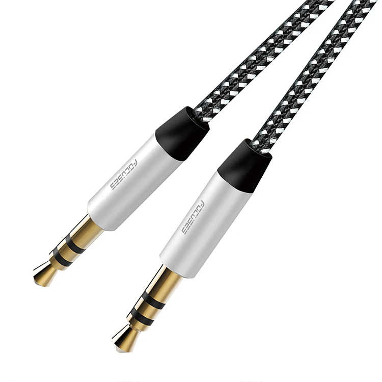 Focuese Audio Cable 3.5mm Audio Car Cable for Amplifier Phone Speaker RCA 3.5mm Jack Male to  Male RCA AUX Cable