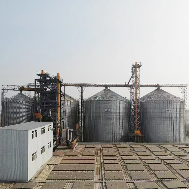 Galvanized grain Silo for Maize Storage