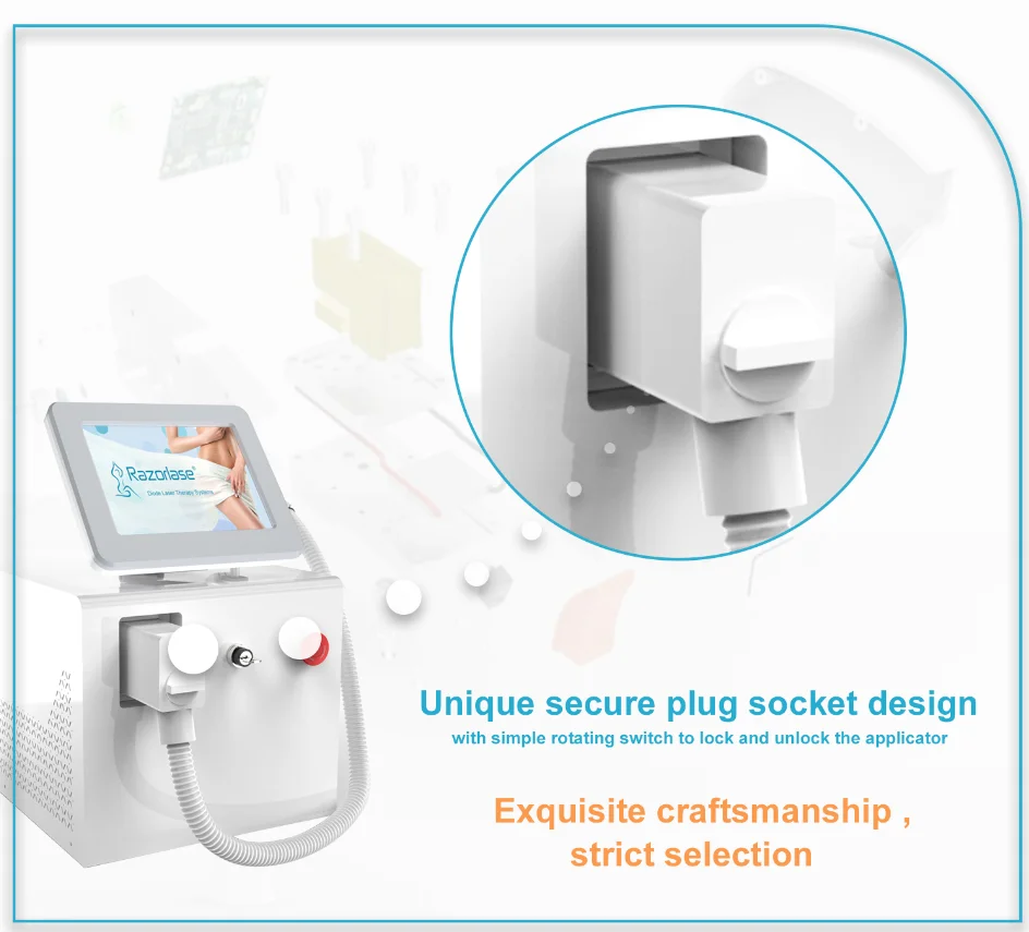 2023 newest portable professional 755nm 808nm 1064nm diode laser permanent hair removal machine for sale