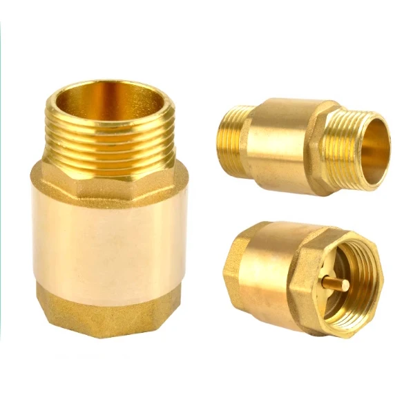 Copper check valve price supplier backflow prevention brass one way copper vertical check valve