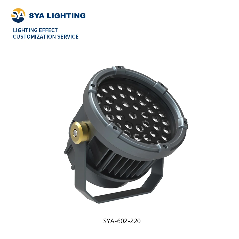 SYA-602 IP65 алюминиевый прожектор светодиодный уличный WW/NW/CW/R/G/B/RGB 3 в 1 Спортивный СВЕТОДИОДНЫЙ