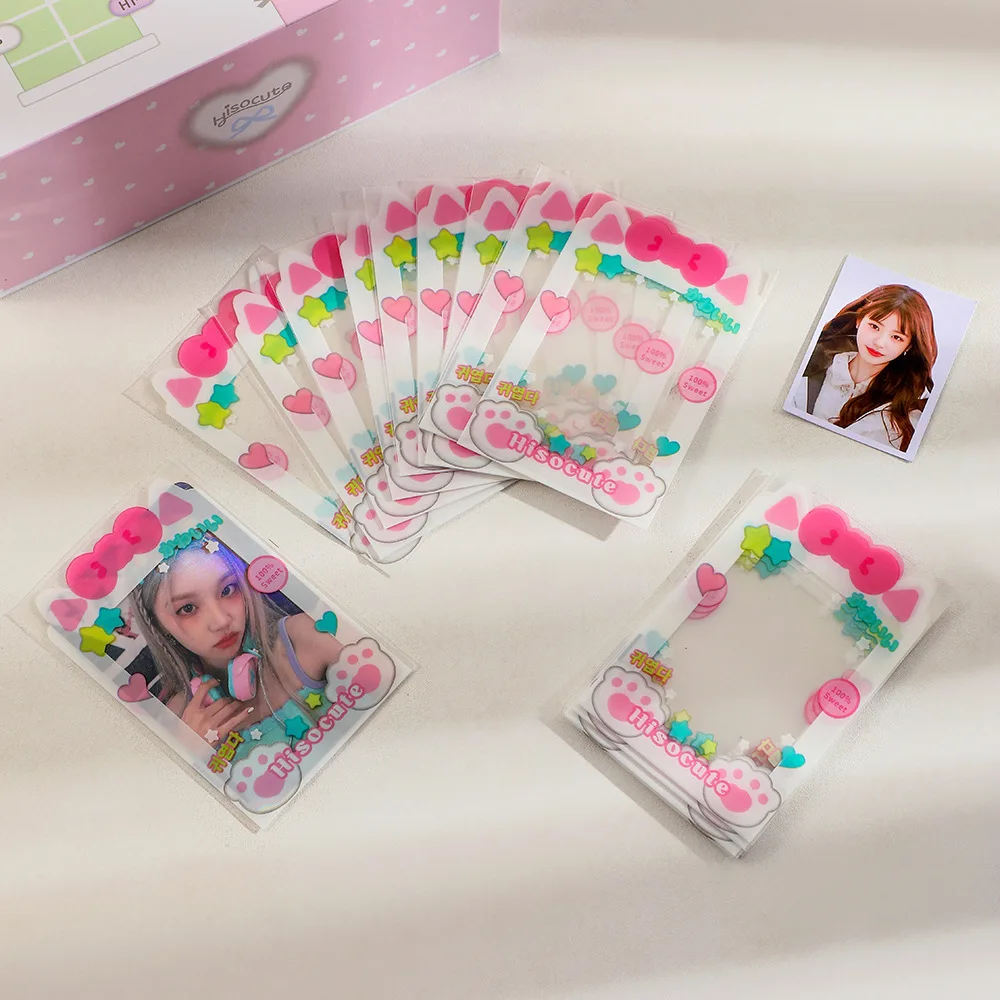 Голографический погрузчик с принтами KPop для фотосъемки милым персонажем Kawaii PP материал продвижения