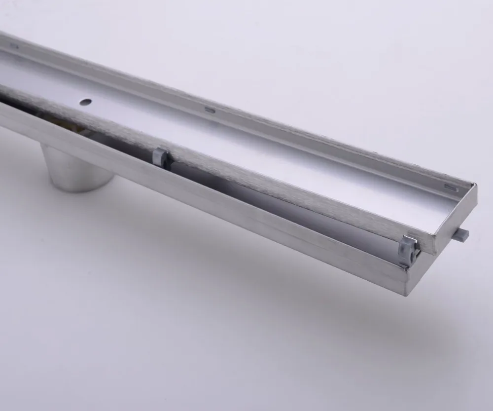 bojin linear shower drain tile insert bathroom siphon floor drain vertical linear drain