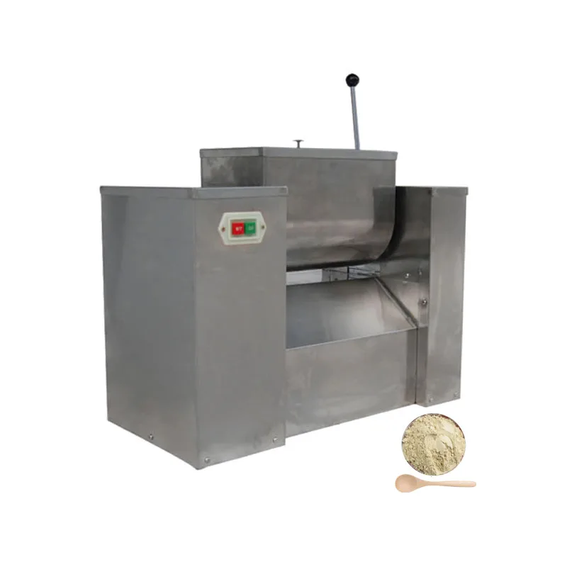 Stainless Steel Small Lab Pharmaceutical Chemical Medical Granules Herb Dry Powder Trough Type Mixing Machine