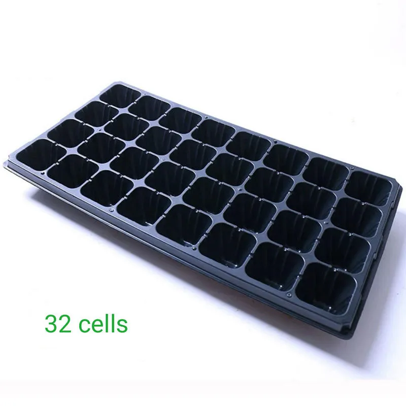 Plant Seed Plastic Growing Nursery Deep Flat Plate Seeding High Quality Tomato Fruit Nursery Seedling Tray