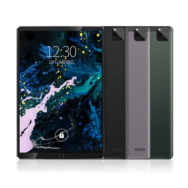 Fast Ship Tablet Octa-Core 10.1 inch WIFI 4G Android 8.1 MTK6753 Tablet PC 1280*800 IPS with cover keyboard