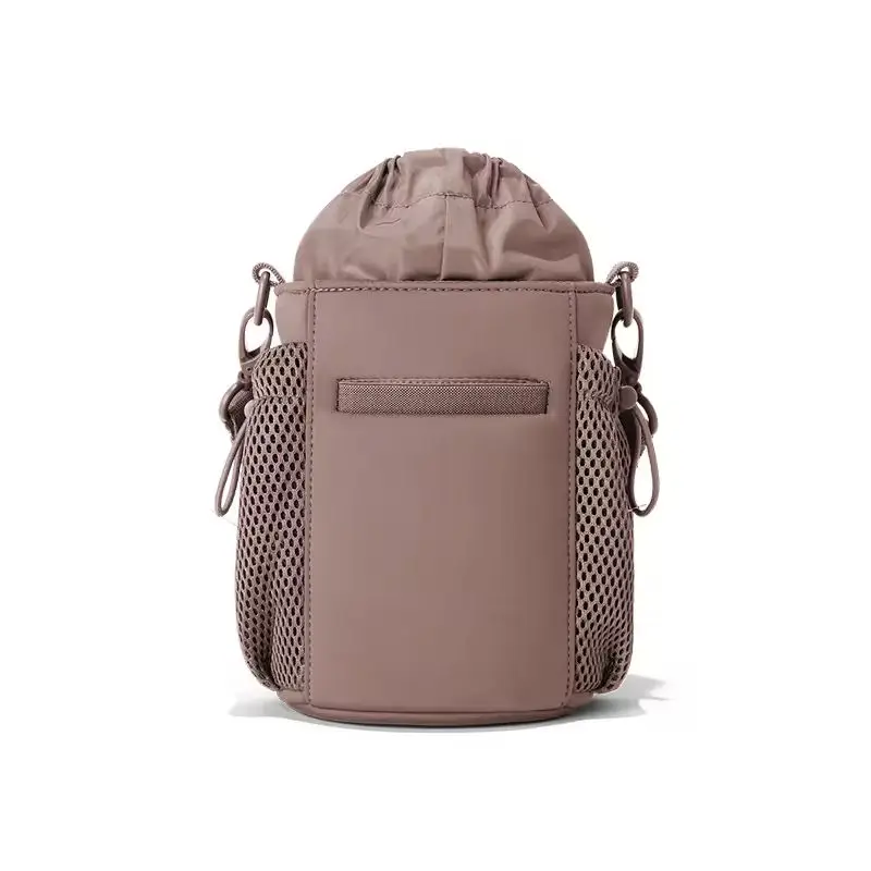 New Product Custom Logo Gym Sport Water Bottle Holder Bag Sling Neoprene Bags with Crossbody Shoulder Strap