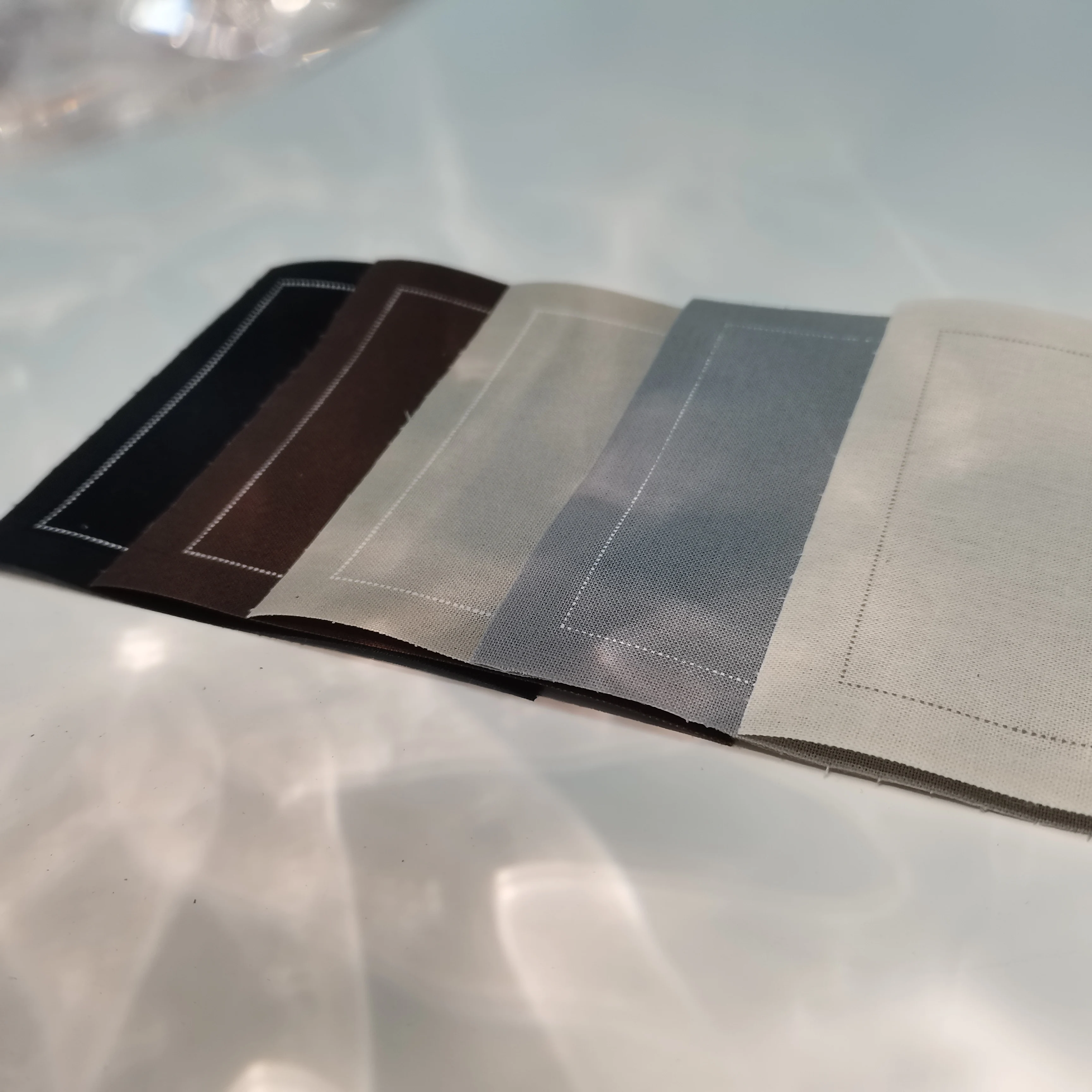 Eco-friendly roll napkin 10.7*10.7 cotton Wedding Napkins Linen Cotton Gauze Tear Off Napkins