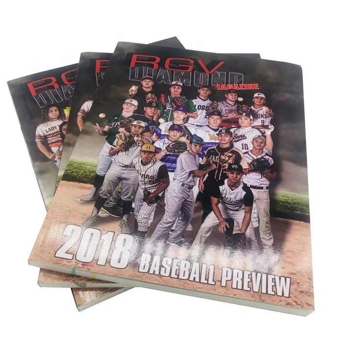 Highly quantity cheap paper leaflet booklet fashion full color monthly magazine book printing