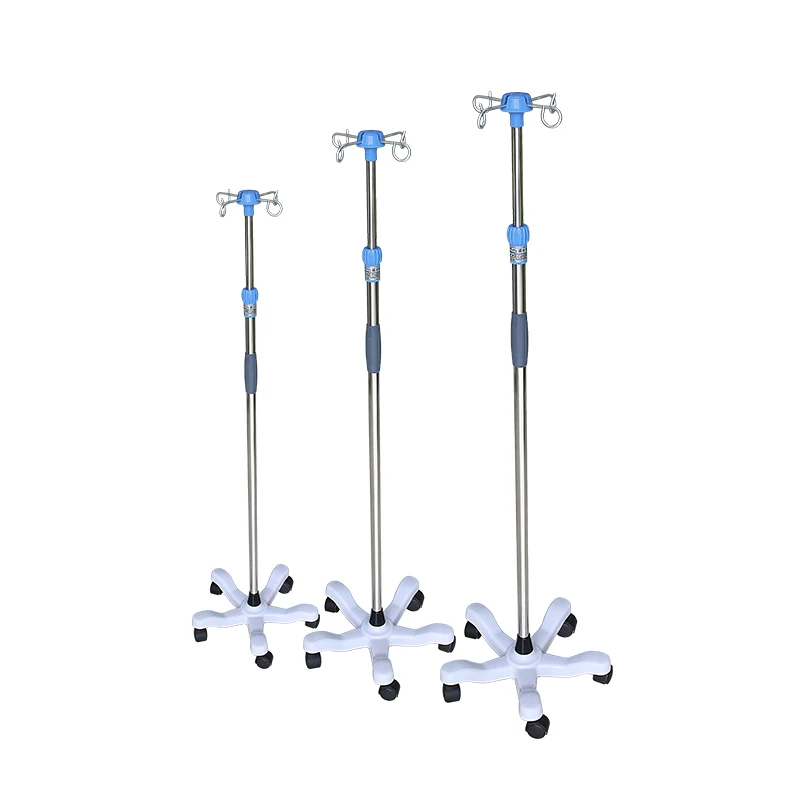 
RC-L05-3 height adjustable iv pole, infusion iv stands for medical use 