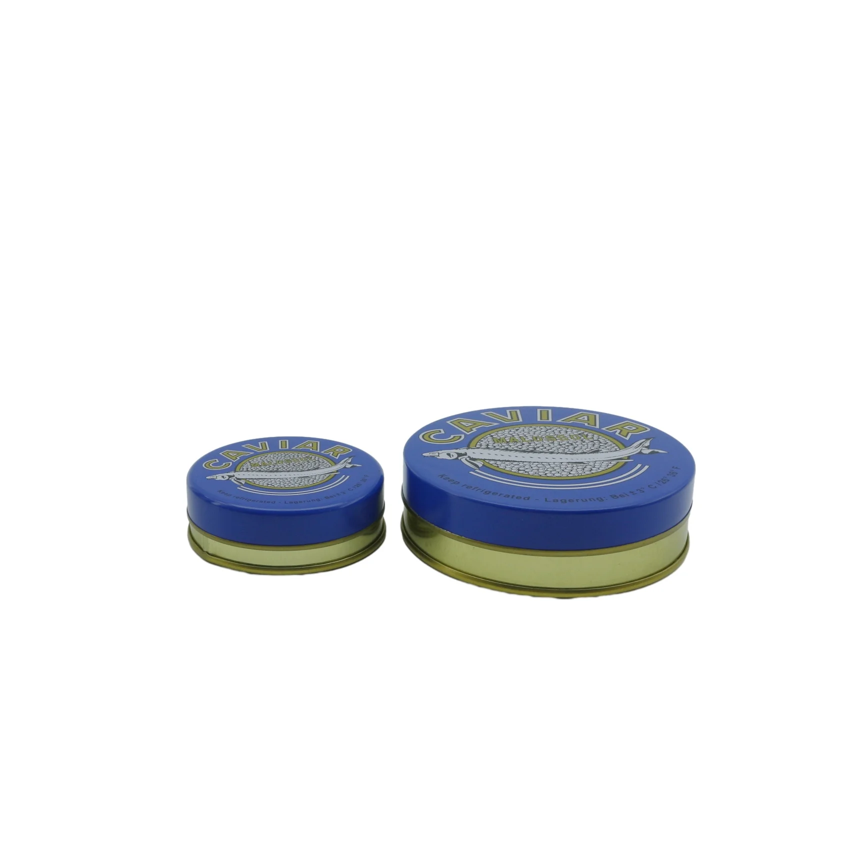 3.5g 100ml Sardine Metal Tin Cans Tea Tin Plate Wholesale Tin Cans for Fish Canned Food Packaging