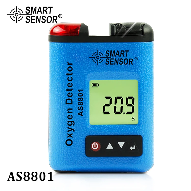 Portable Riot Control Oxygen Gas Analyzer O2 Concentration Content Measuring Instrument Detector Tester Oxygen Leak Location