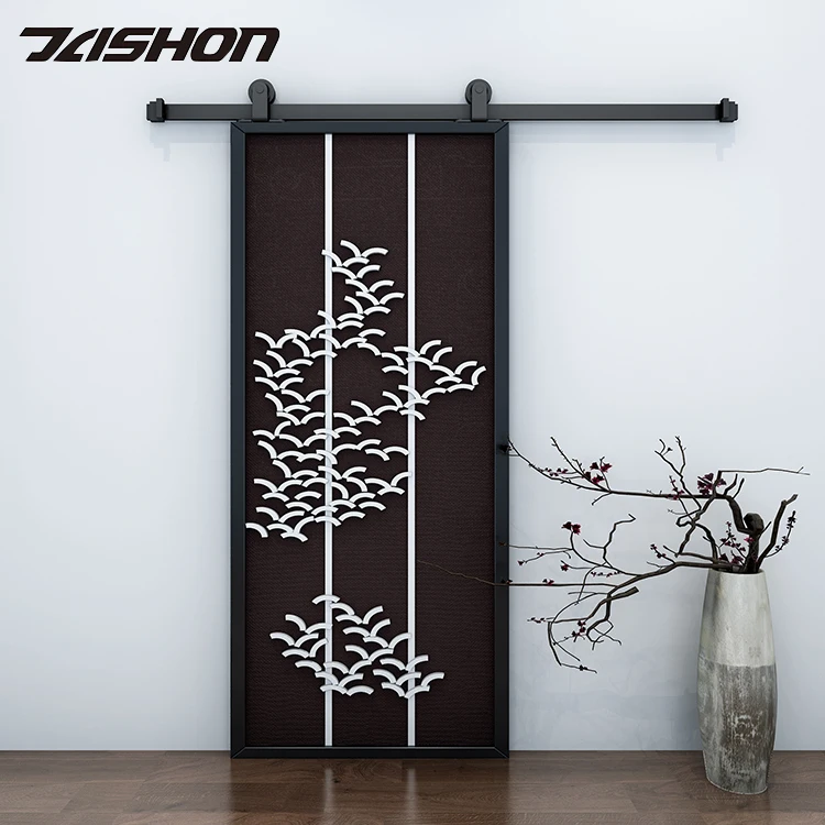 6.6FT 6.5Kg China Supplier Sliding Top Loading Barn Door Single Rail