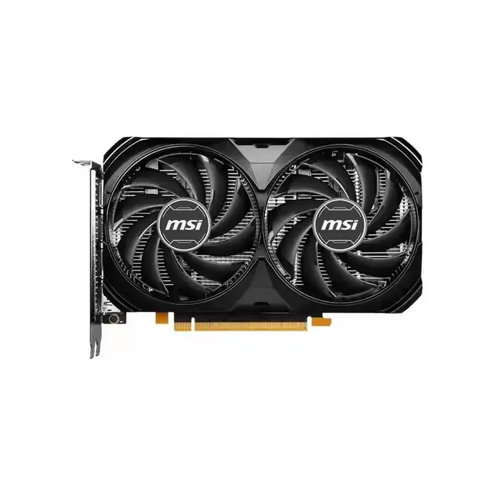 Лидер продаж Настольная игровая независимая видеокарта msi GeForce RTX 4060 2X OC 8G черный киберспортивный дизайн