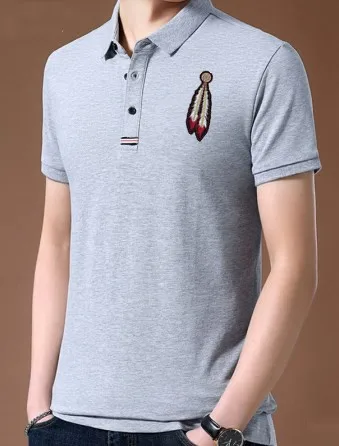 Wholesale 2024 China Manufacture Handmade Feather Embroidered Patch for Clothing Plastic Ironing Technics Sequins Decoration