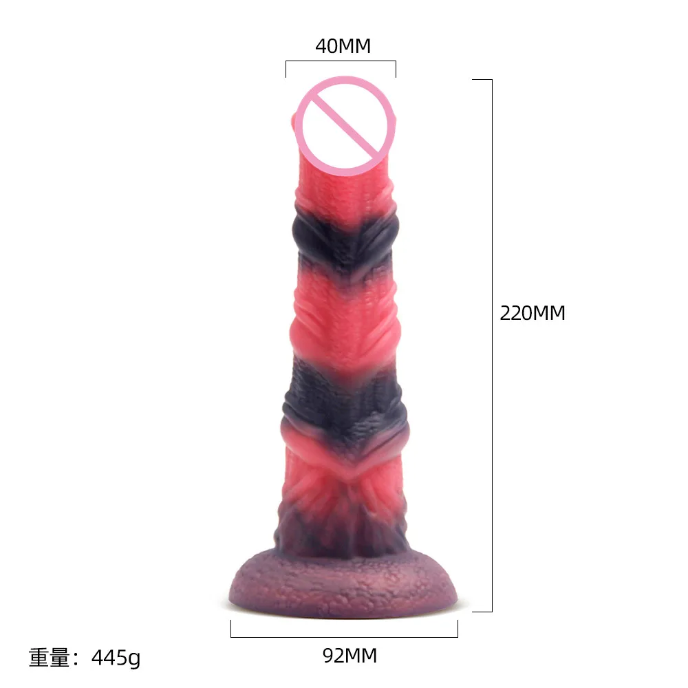 Furry fetish lovers sex toys liquid silicone soft animal cock big horse dildo