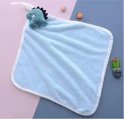 Good Quality Multiple Colors Cute Design Kids Gifts Towels Comfortable 100% Polyester Small Hand Face Children Hand Towels