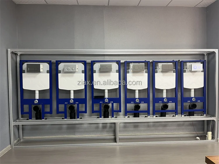 factory price  duouble push-button cistern flush mechanism  with good quality panel  concealed cistern for wall hung toilet