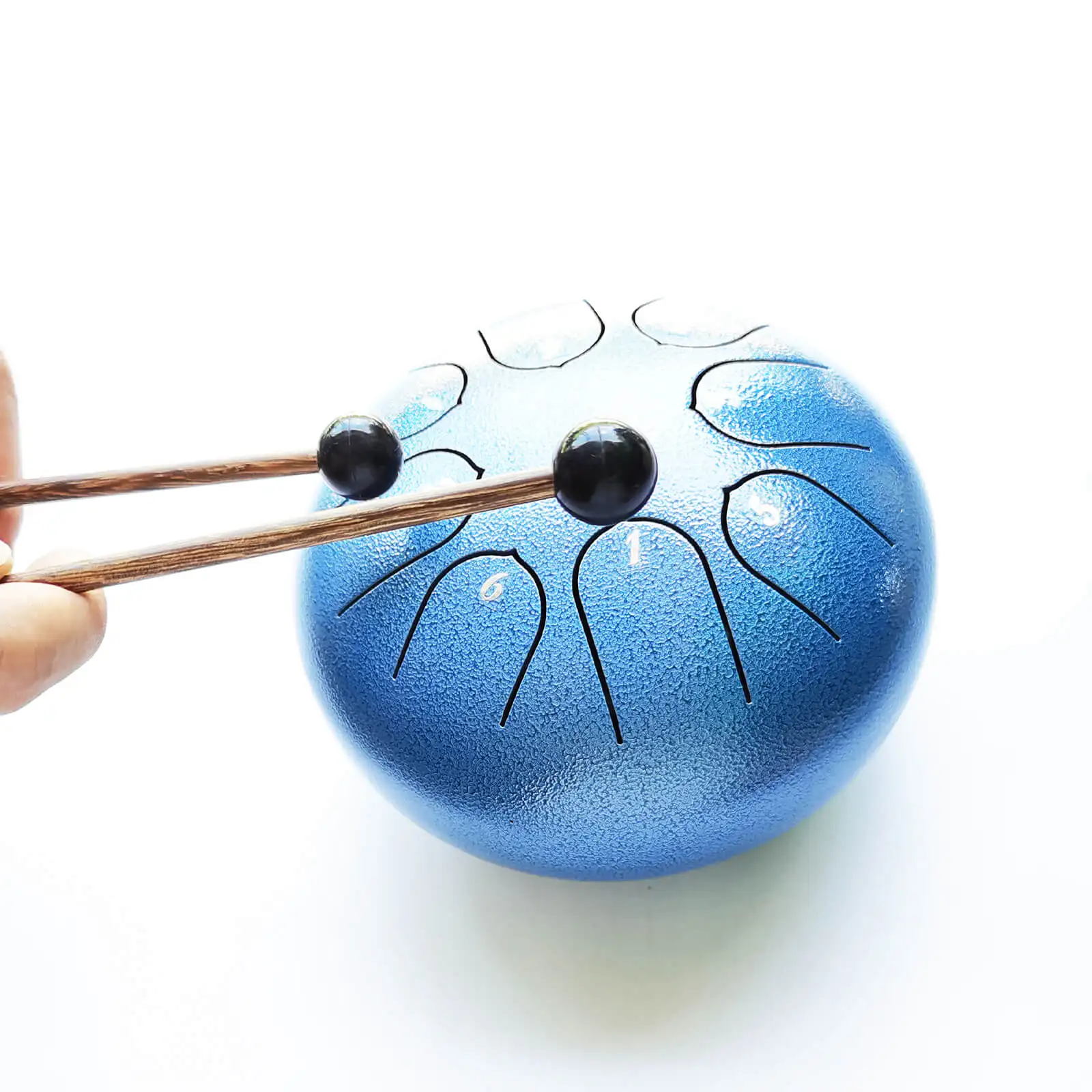 
Детская музыкальная образования, Йога, медитация, 8 слогов 6-дюймовый стали язык барабан инструмент 