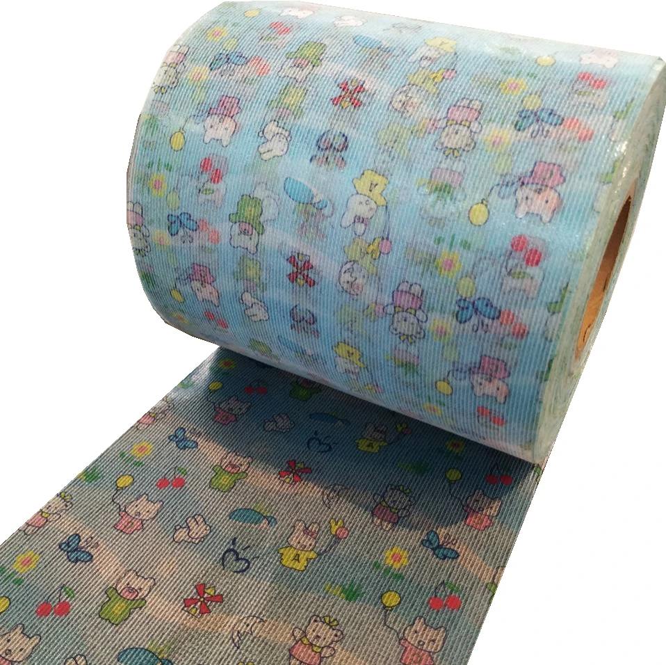 customized knitted loop frontal tape raw material for adult diaper production