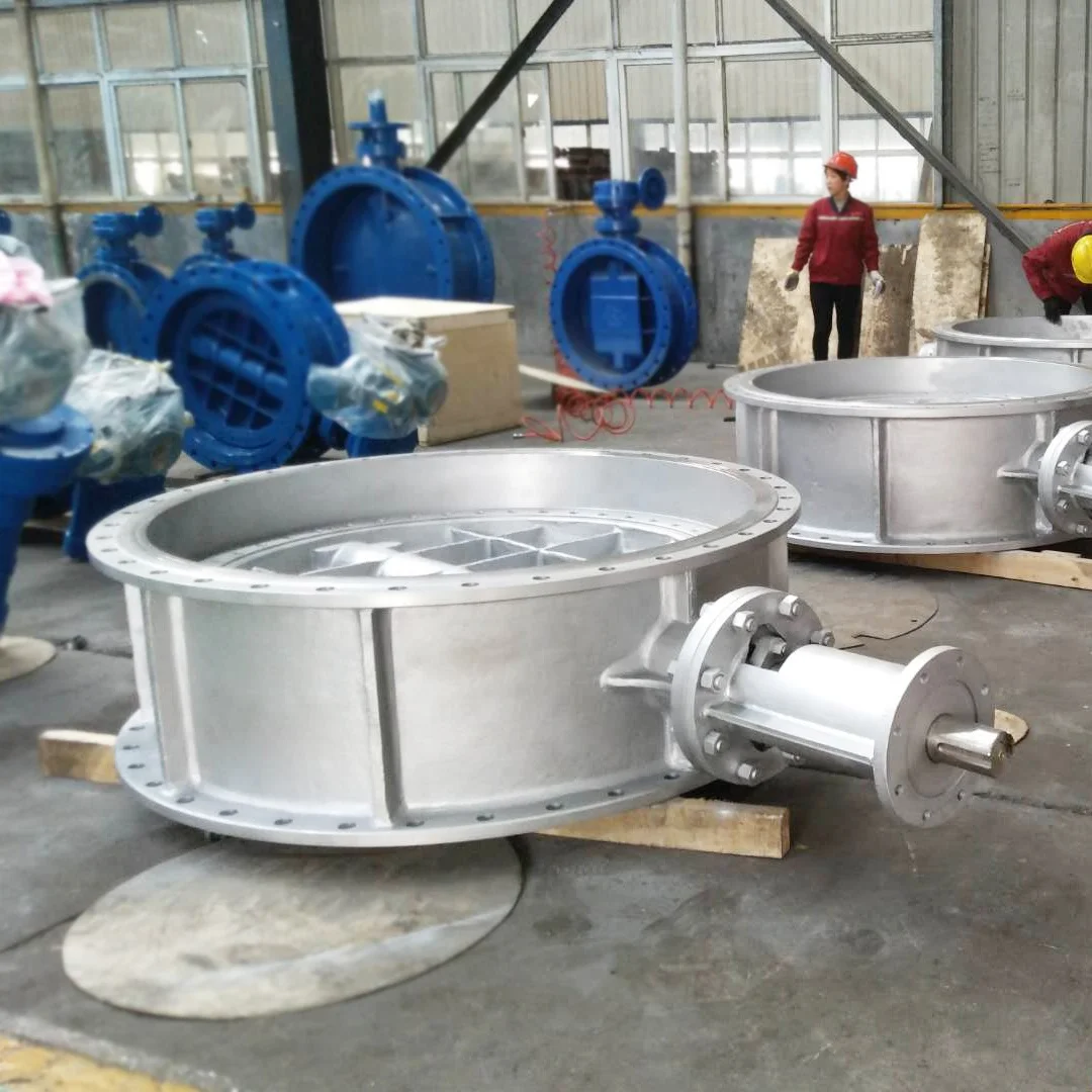 Gost/DIN Standard High Temperature Stainless Steel Butterfly Valve