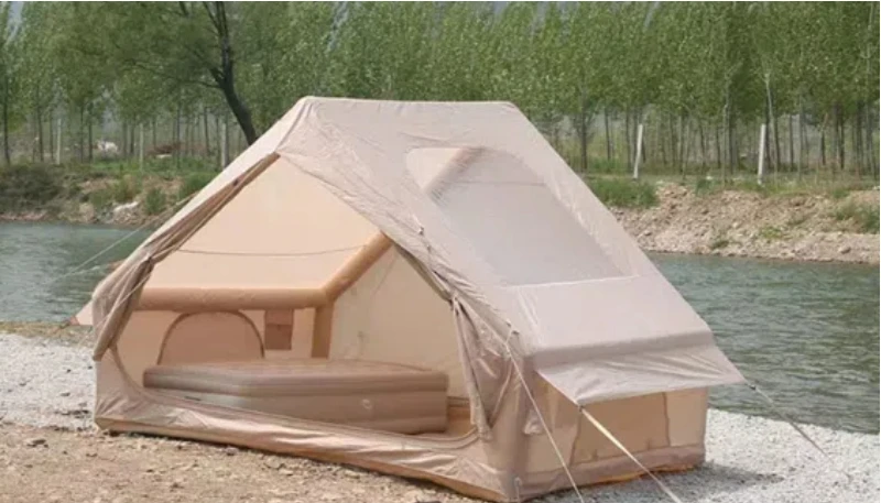 Best Quality Family Travel Inflatable Camping Tent Portable Waterproof Inflatable Tent with Large Skylight