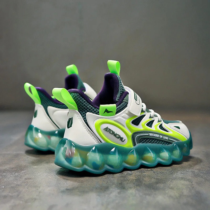 Factory Footwear Custom Trendy Walking Sneakers Athletic Running Girls Boys Kids Tennis Sport Casual Shoes