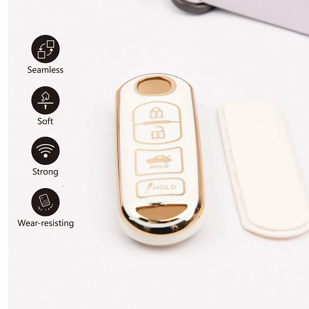 For Smart Holder car key cover for mazda remote case protection shell mazda3 axela  Car Key Tpu Cases car key  fob cover