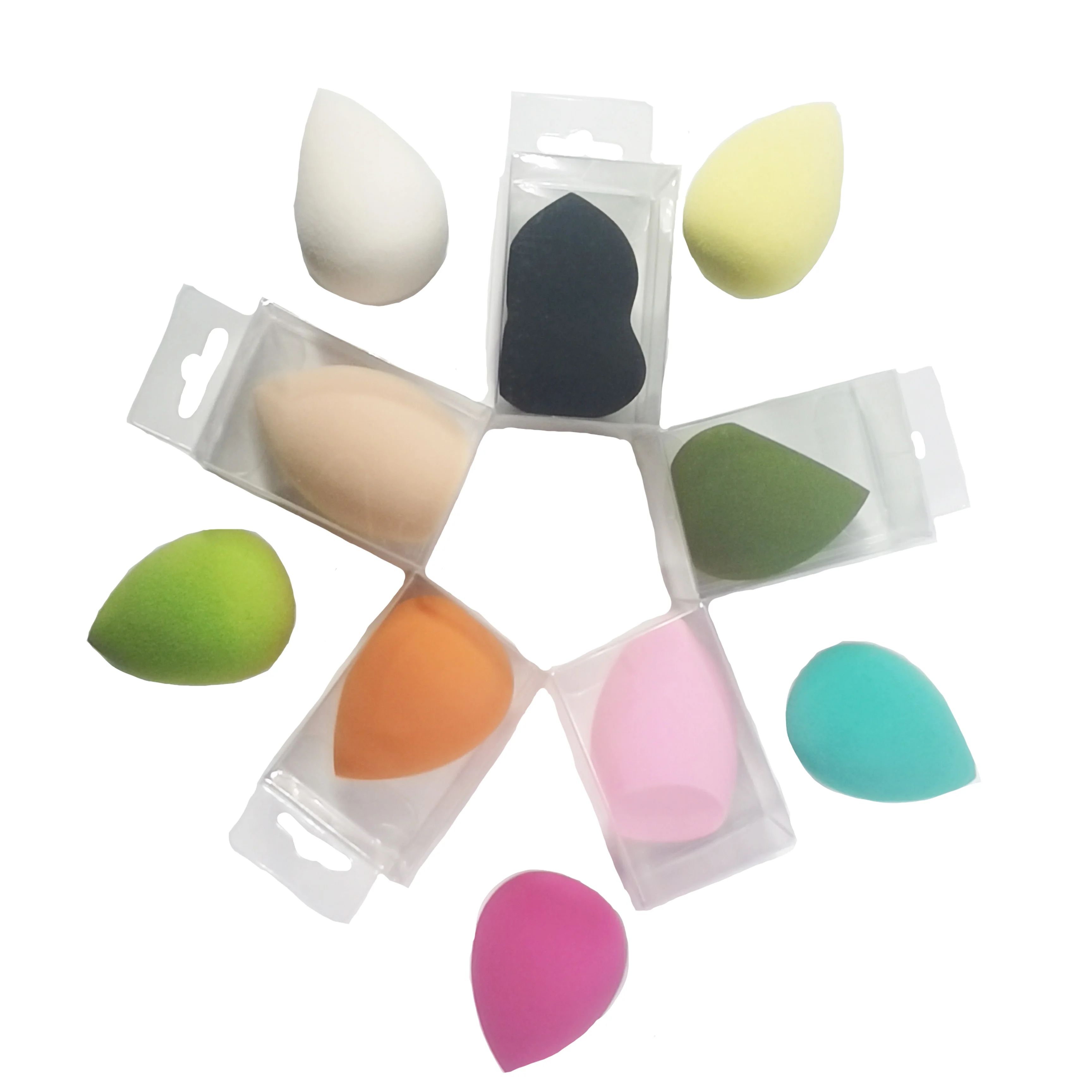 
Wholesale Non Latex Makeup Sponge Custom Logo Private Label High Soft Sponge Makeup Blender Foundation Sponge 