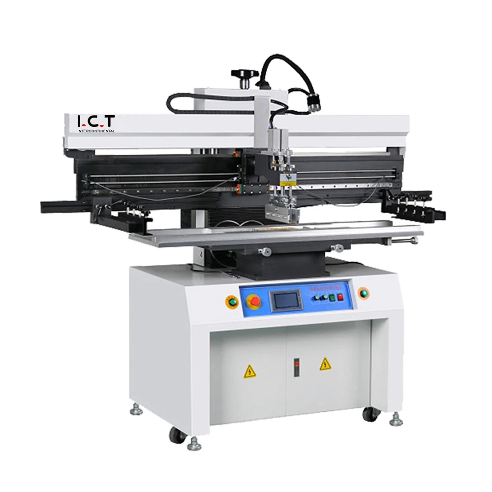 SMT Stencil Printer Semi Automatic PCB Board  Printing Machine Semi Automatic Solder Paste Printer