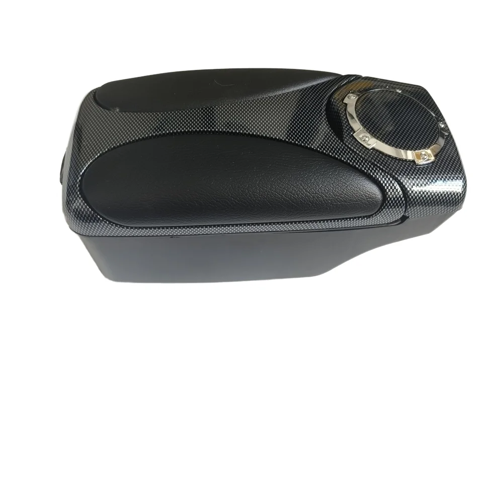 High Auto Accessories Console Box ABS Interior Storage Luxury Chrome New Simple Stylish Protection Car Parts Console Box