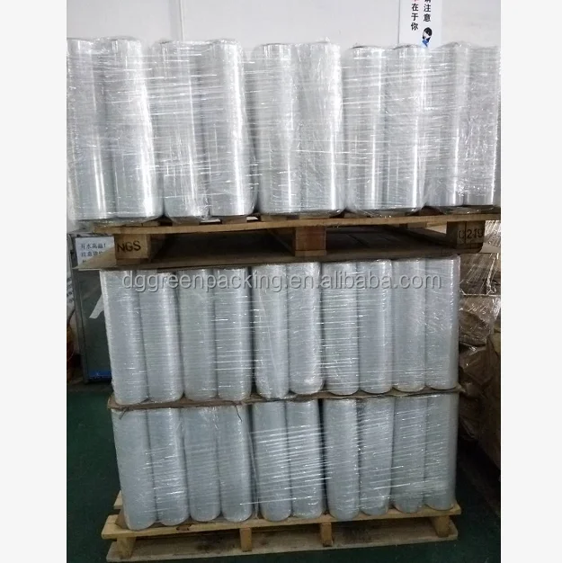 stretch film 500 mm 450 mm 18' automatic pallet furniture wrapping machine packing stretch plastic wrap film