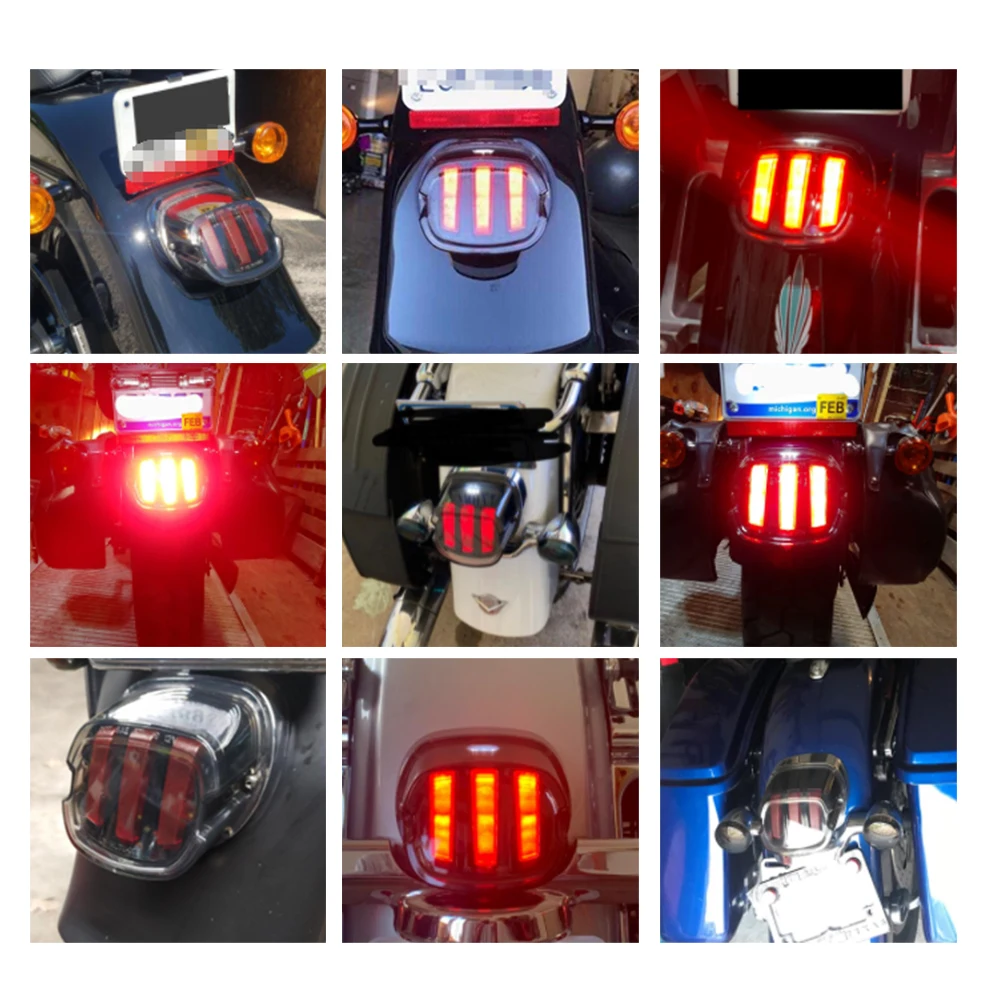 Newest Upgraded OEM Motorcycle Tail Light Eagle Claw Design Led Is Rear For Harley